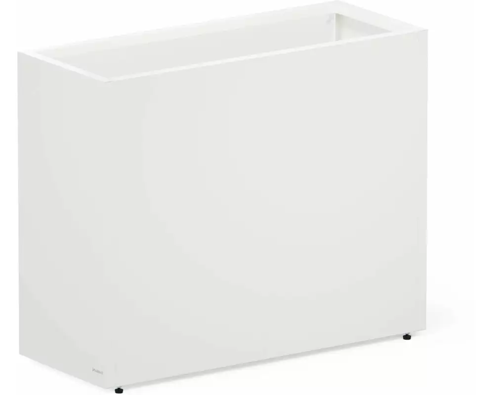 Herstera Metall-Pflanzgefäss Raumteiler 40 Moon White