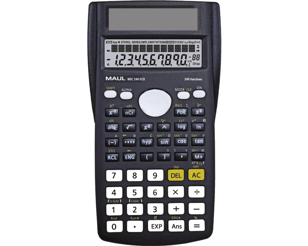 Maul Tischrechner MSC 240 ECO Schwarz