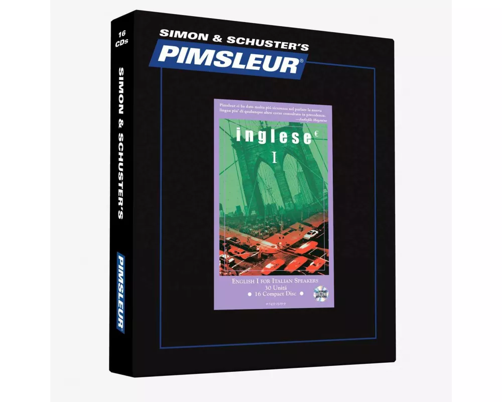 Pimsleur English for Italian Speakers Level 1 CD
