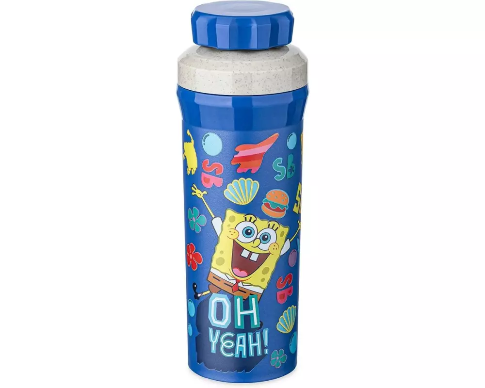 Koziol Trinkflasche OLLI SPONGEBOB 500 ml, space blue