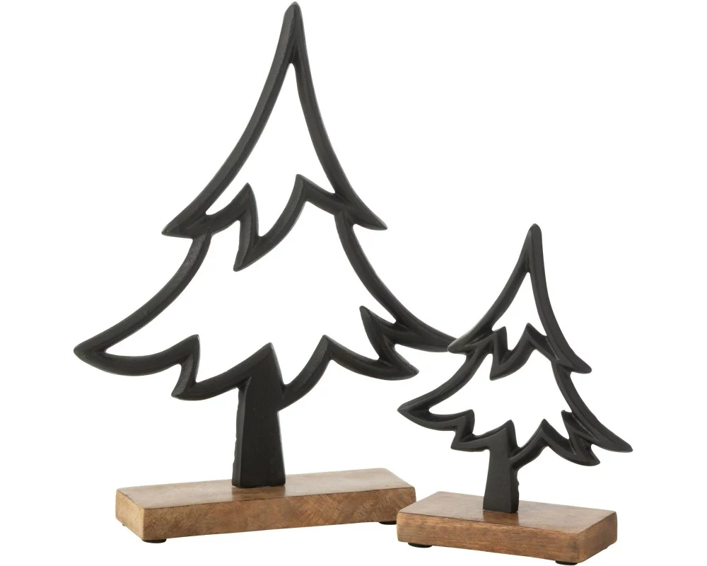 Jolipa Tannenbaum auf Standfuss Weihnachtsbaum, Schwarz