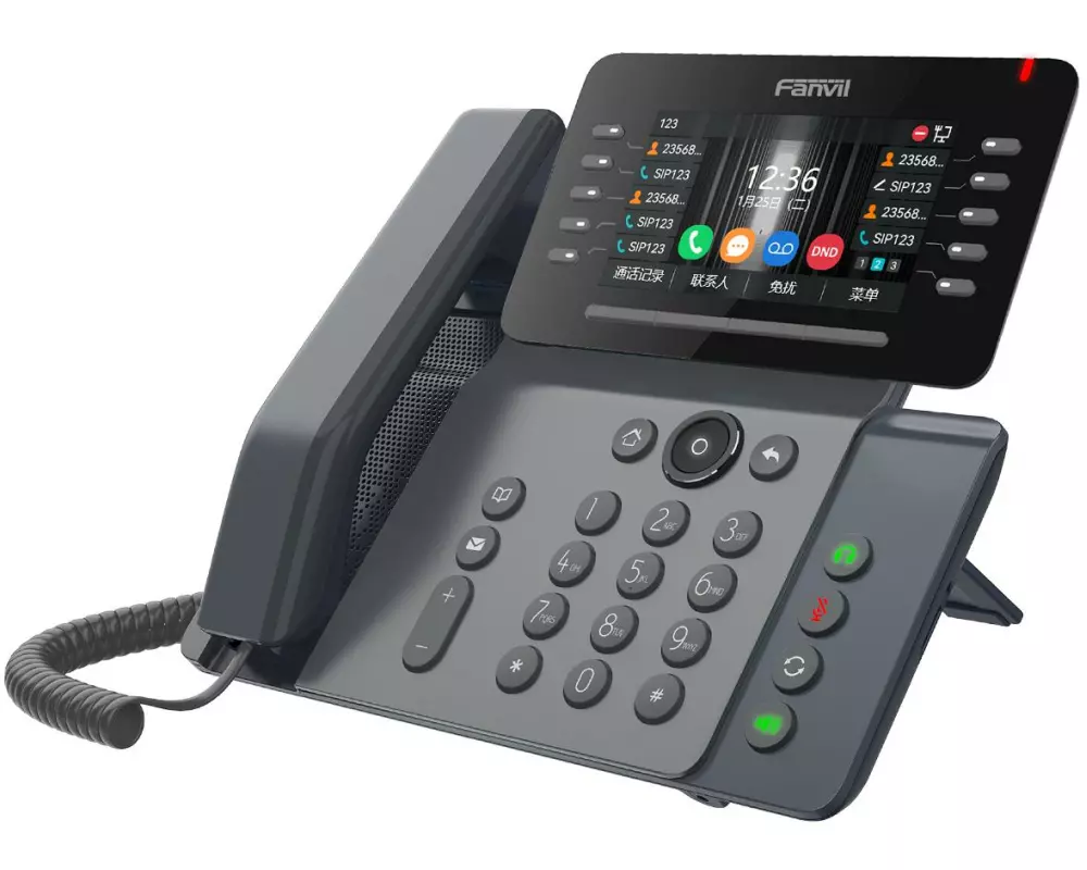 Fanvil Tischtelefon V65 Schwarz