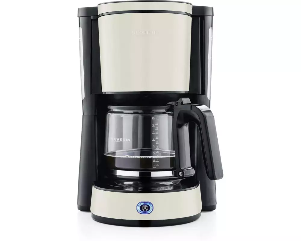 Severin Filterkaffeemaschine KA 9575 Beige/Schwarz