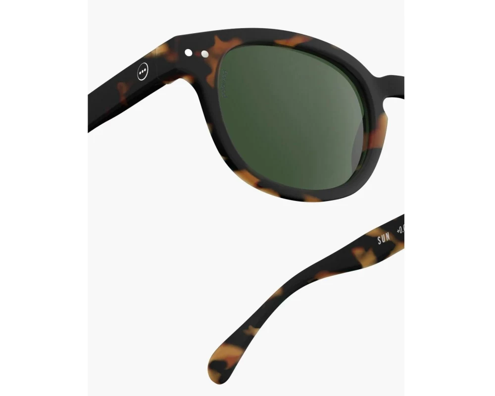 izipizi Sonnenbrille Square #C POLARIZED Tortoise, 100% UV, Kat.3