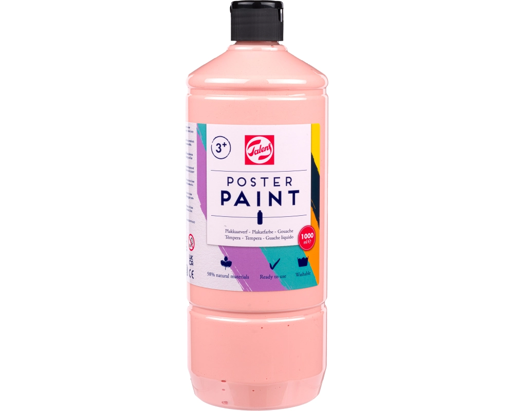 TALENS Plakatfarbe 1000ml 36713741 fleischfarbe