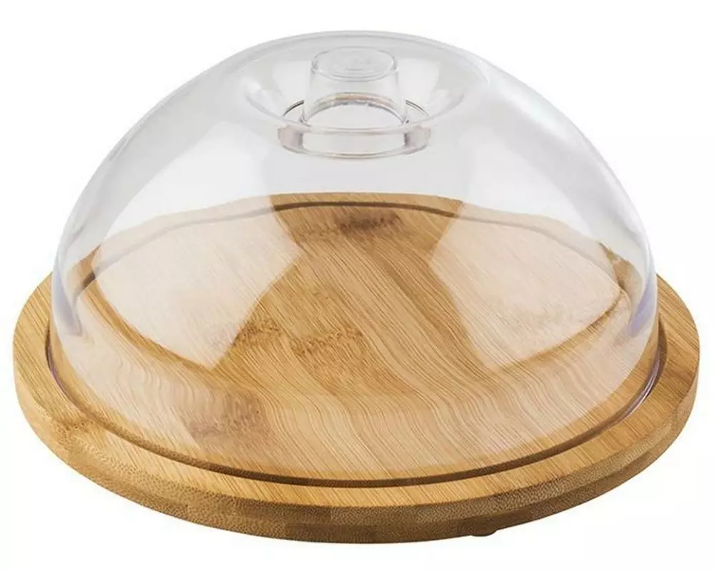 APS Servierplatte Tablett mit Haube 2-teilig, 20.5 x 10 cm