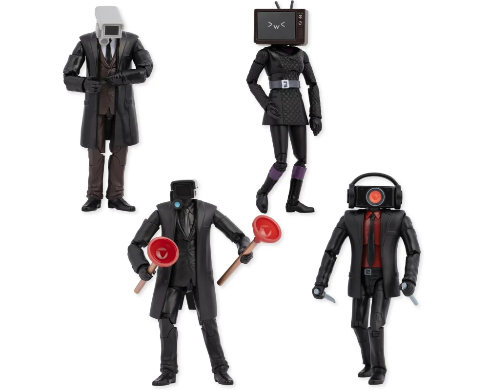 Paka Figur Skibidi Toilet Cameraman Deluxe - 15 cm