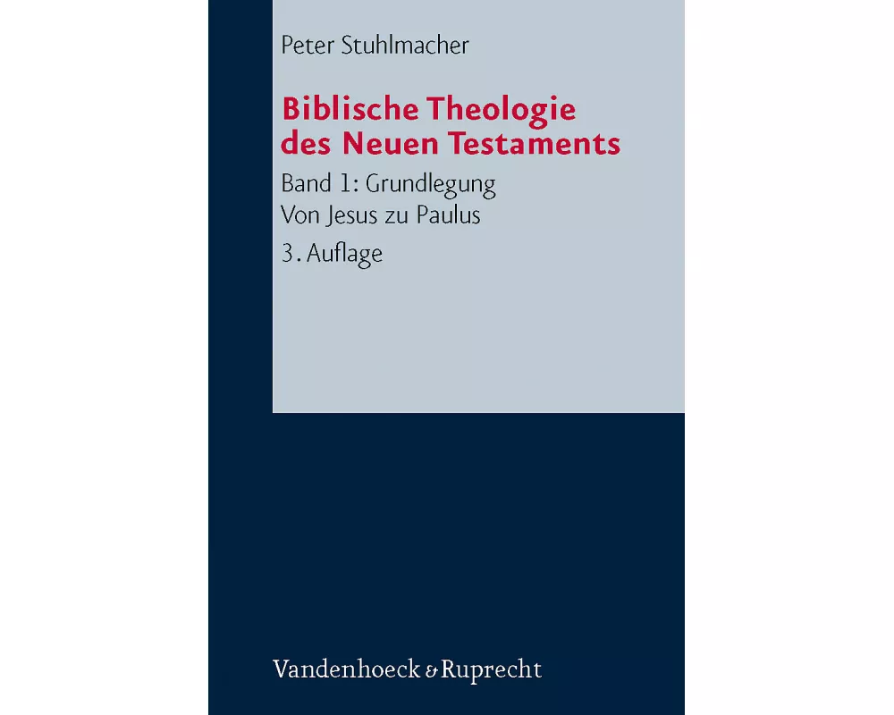Biblische Theologie des Neuen Testaments 1
