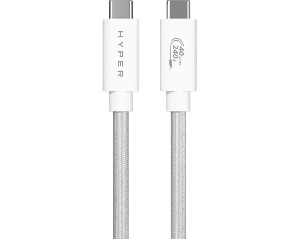 HYPER USB4-Kabel Performance USB-C - USB-C 1.2 m