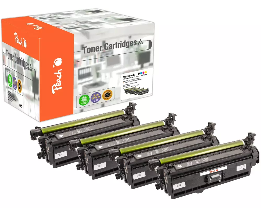 Peach Toner HP Nr. 348A (CE260-3A) BK, C, M, Y