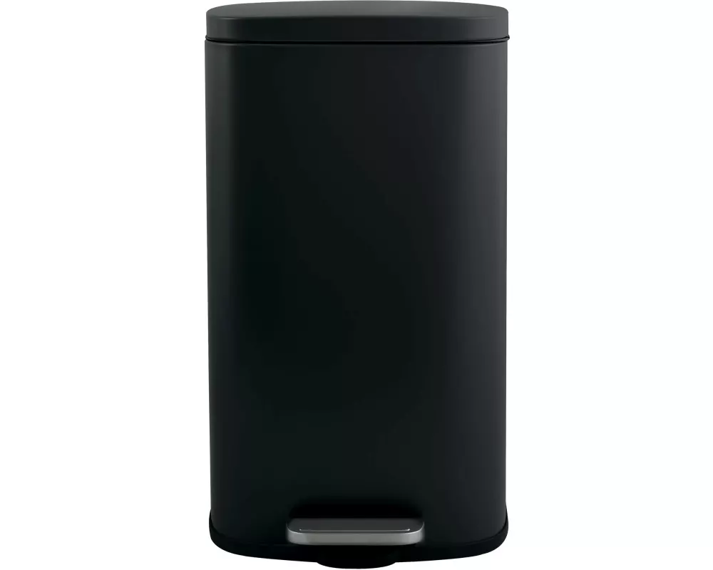 spirella Treteimer Poubelle Akira Matt 50 l, Schwarz