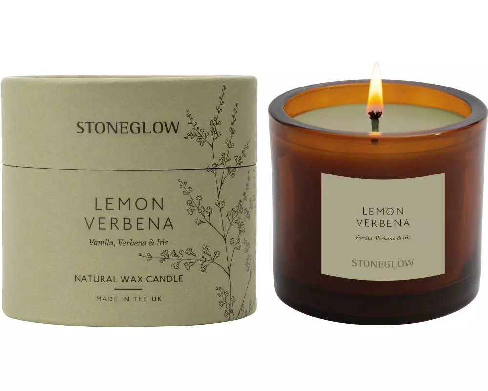 Stoneglow Duftkerze Lemon Verbena 200 g