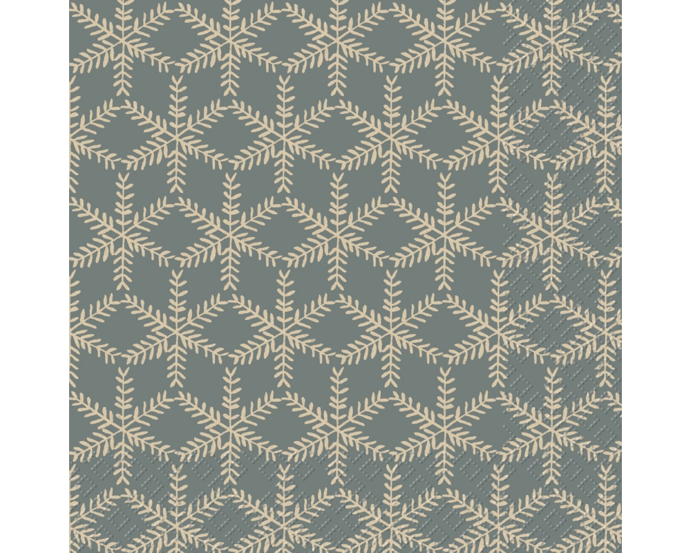 STEWO Serviette Eira 33x33cm 2572553042 blau dunkel 20 Stück