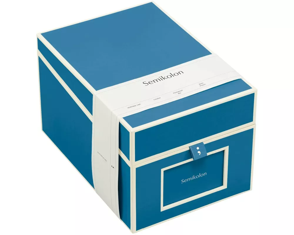 Semikolon Fotobox Blau