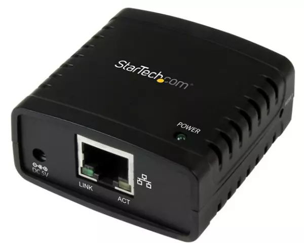 StarTech.com PM1115U2 Druckserver Ethernet-LAN Schwarz