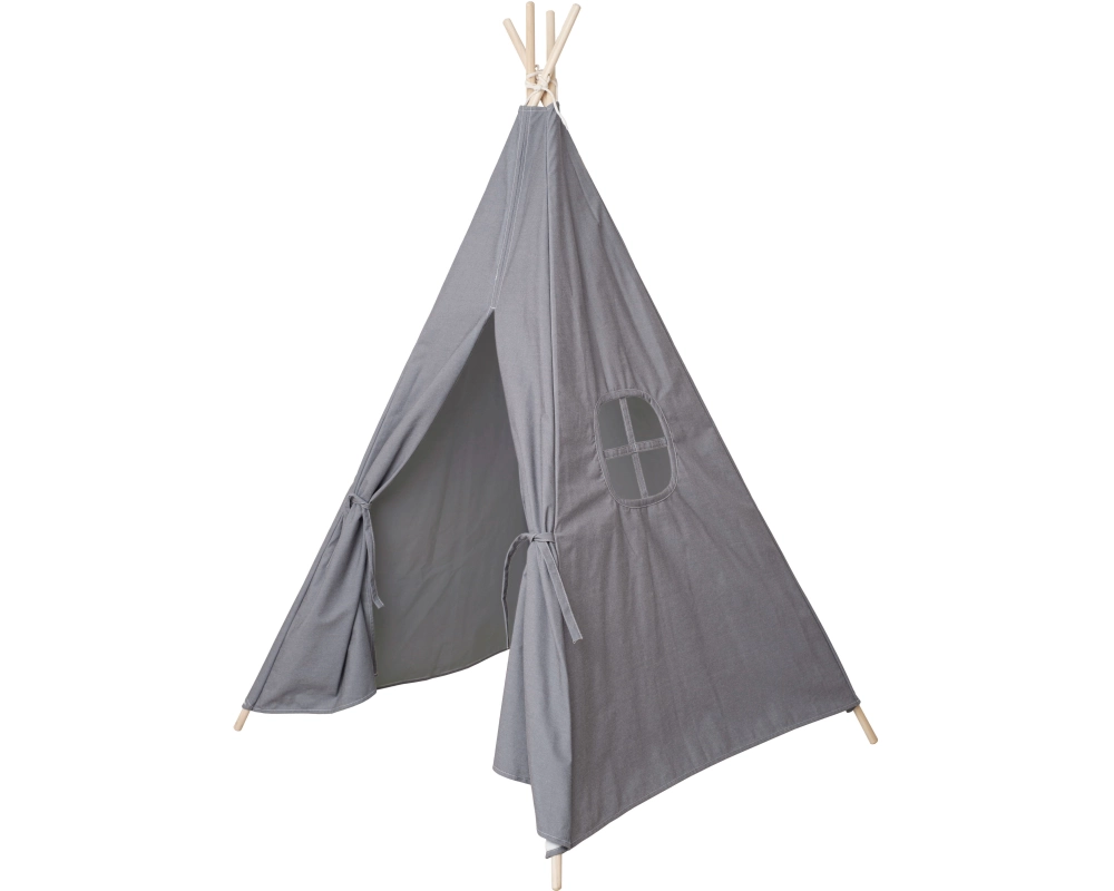 JABADABADO Tipi Zelt Grau K024 110x100x155 cm