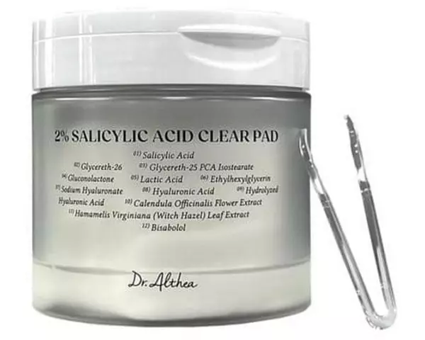 Dr. Althea Clear Pad 2% Salicylic Acid, 60 Stück