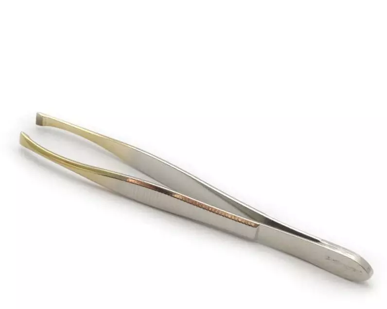 Herba Pinzette gerade vernickelt, 1 Stück