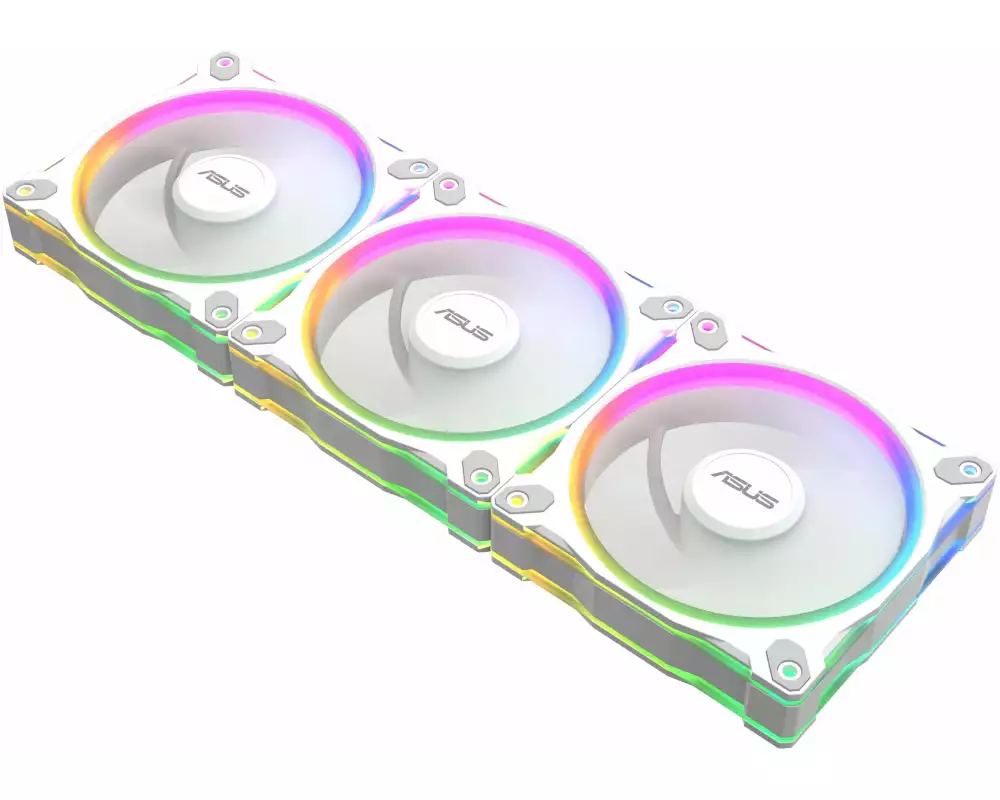 ASUS PC-Lüfter Prime MR120 Fan ARGB Reverse 3 in 1 Weiss