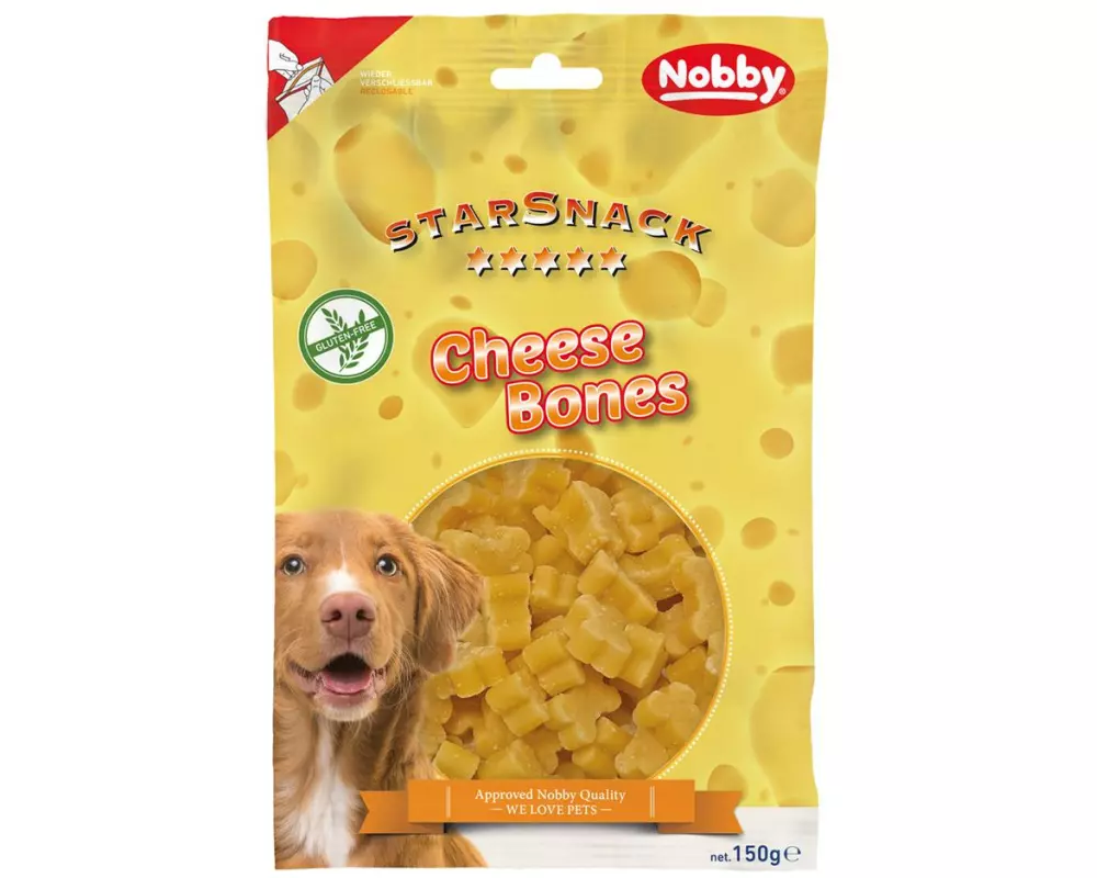 Nobby Leckerli StarSnack Cheese Bones, 150 g