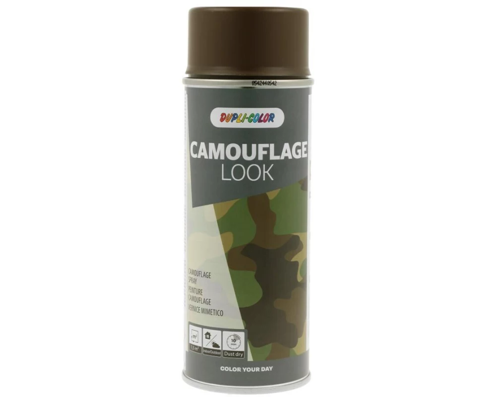 DUPLI-COLOR Effektfarbe Camouflage Look Lederbraun RAL 8027 400 ml