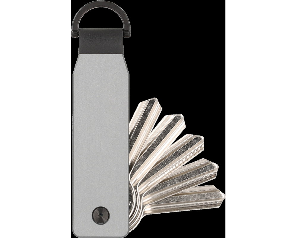 VALENTA Key Organizer Aluminium 588935 Cool Grey