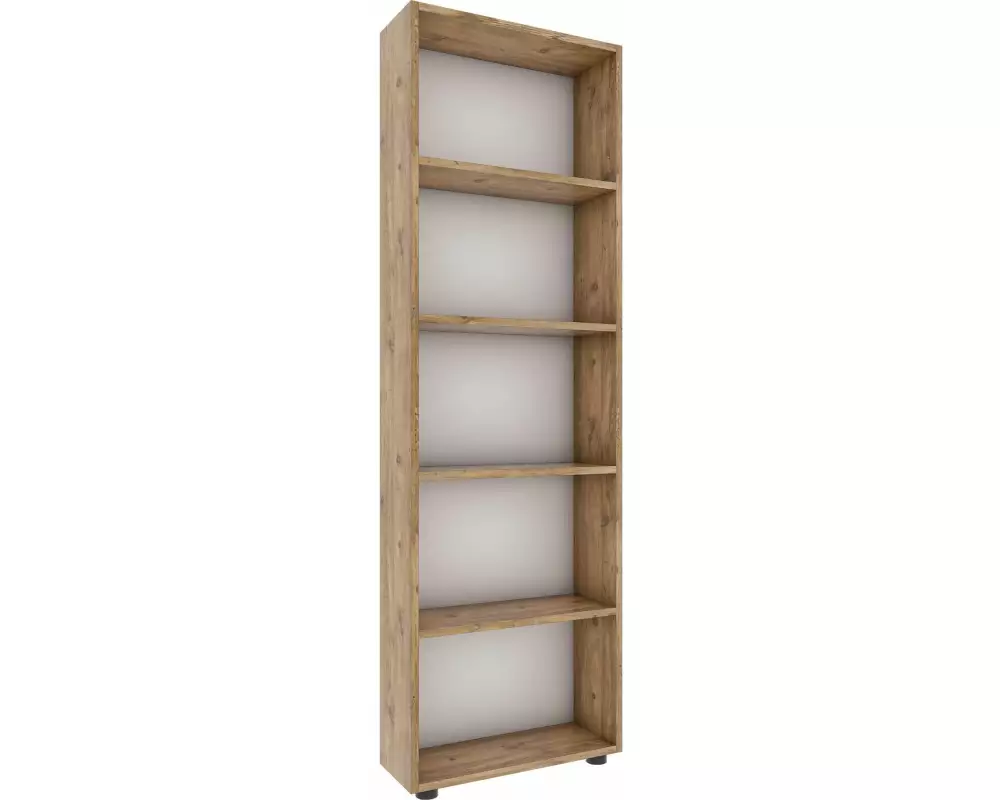 VCM Regal Bulas 5-fach 169 x 56 cm, Honig-Eiche