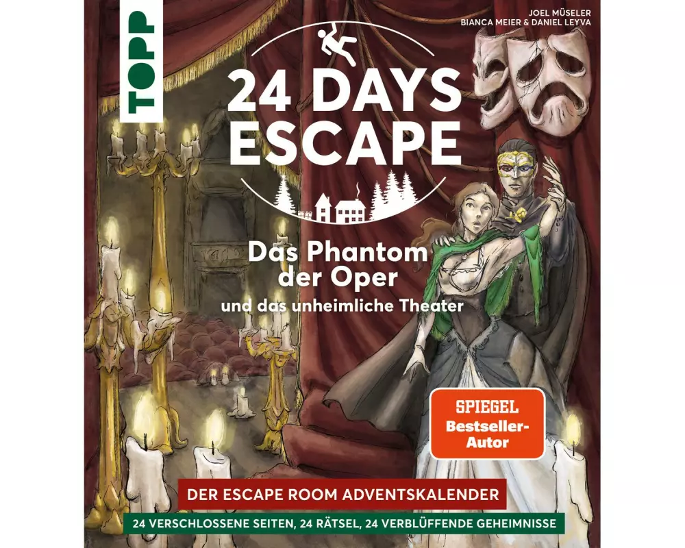 Frechverlag Adventskalender 24 Days Escape, Das Phantom der Oper