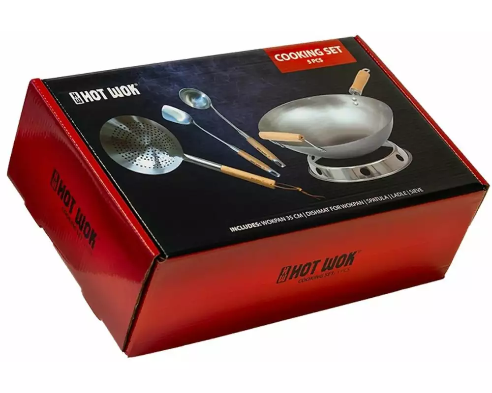 Hot Wok Cooking Wok Set 5-teilig
