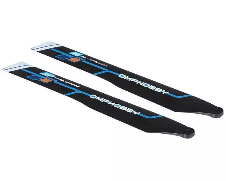 OMPHobby Hauptrotorblätter Weiss M2 - Evo