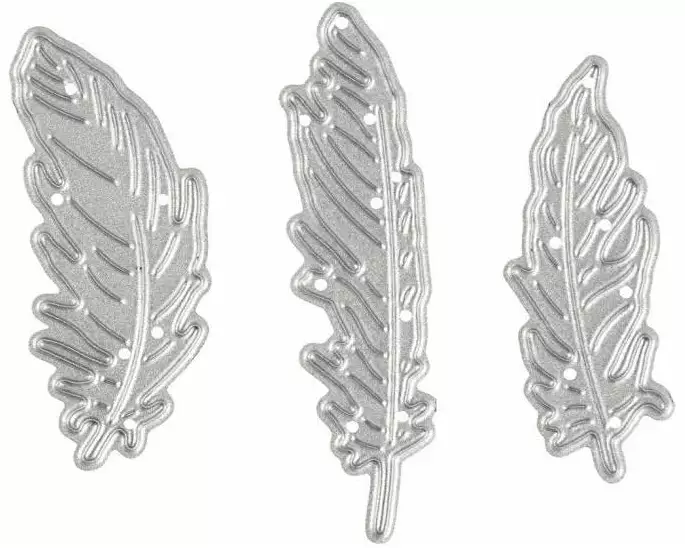 Creativ Company Stanzschablone 4.7 x 4.8 cm, Feder