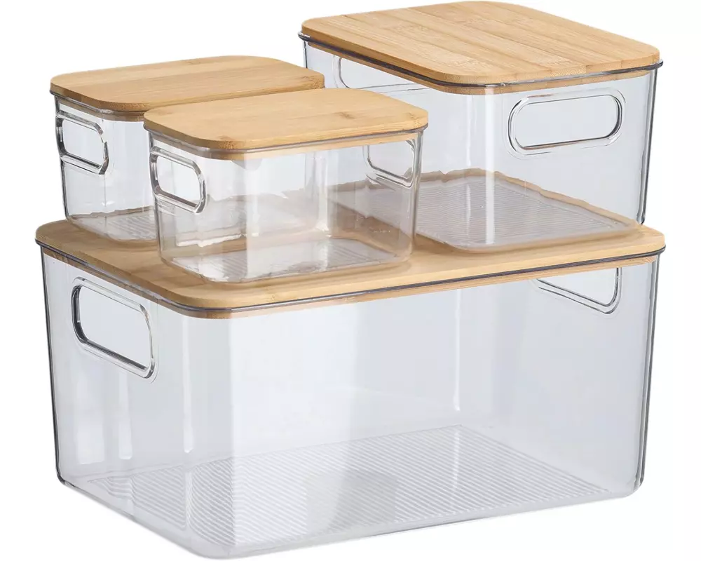 Zeller Present Aufbewahrungsboxen-Set 4-teilig