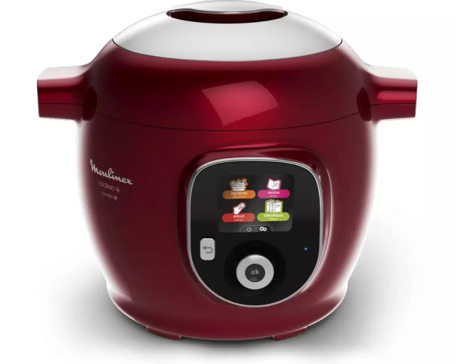 Moulinex Küchenmaschine Cookeo+ Connect CE86F5 Rot