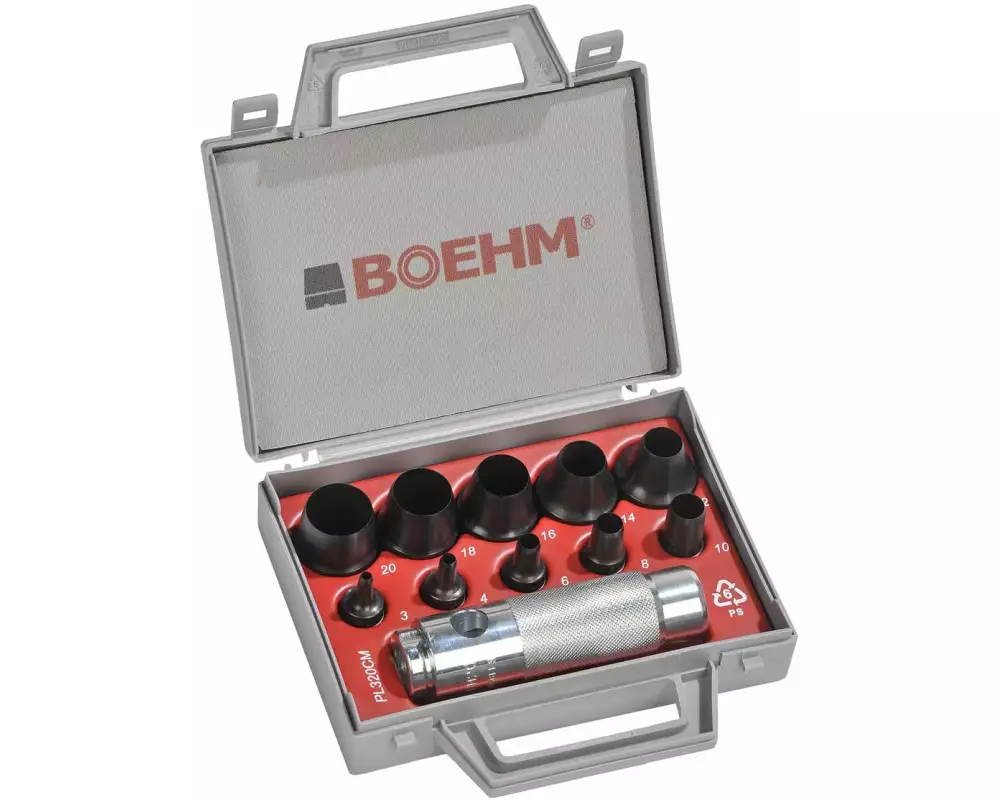 Boehm Locheisensatz 11-teilig 3-20 mm