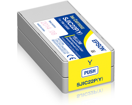 EPSON Tintenpatrone yellow S020604 TM-C 3500 32 ml