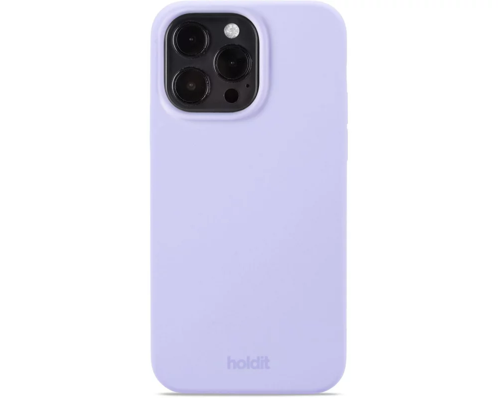 Holdit Back Cover Silicone iPhone 15 Pro Max Lavendel