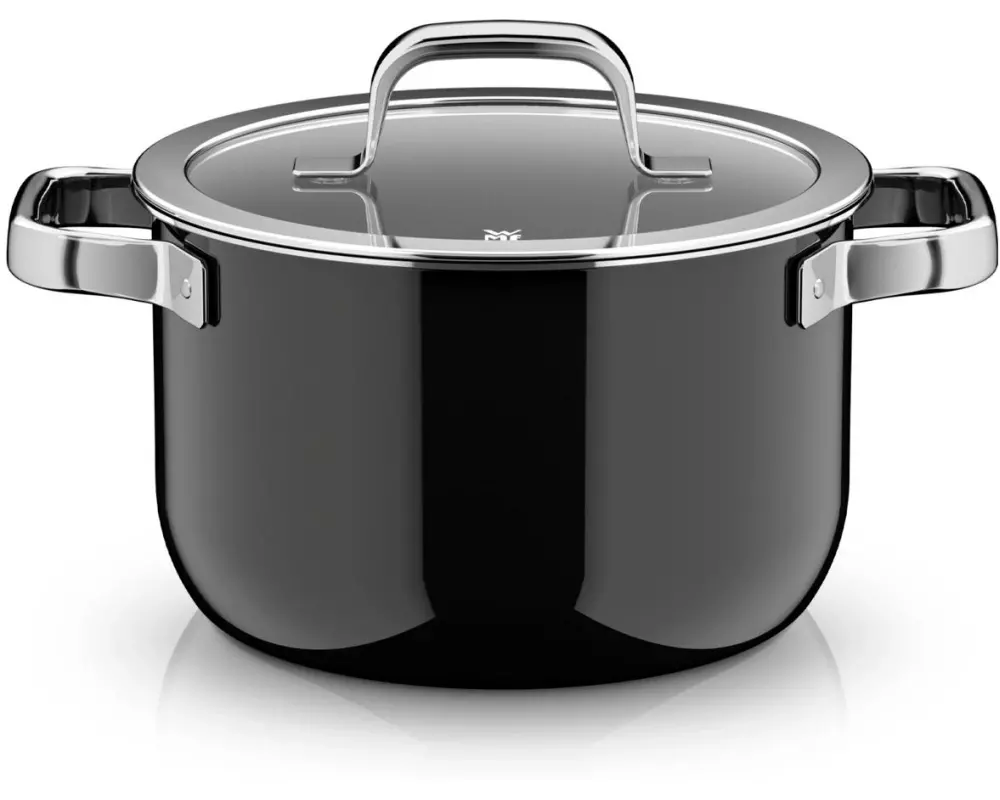 WMF Kochtopf Fusiontec Mineral Pro 20 cm, Schwarz