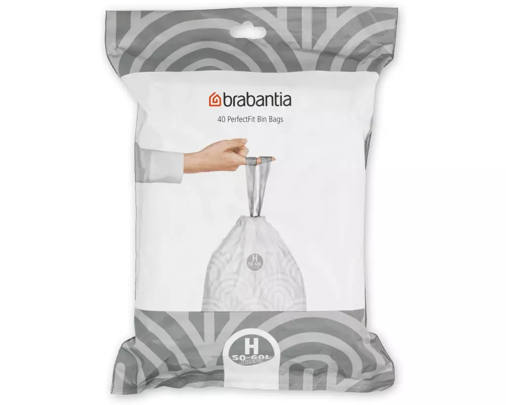 Brabantia Kehrichtsack PerfectFit H 50-60 l, 40 Stück