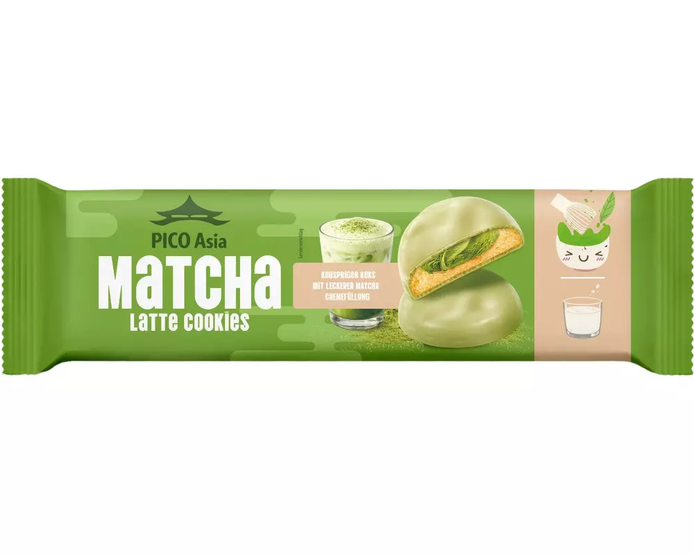 Pico Food COOKIES MATCHA LATTE 128 g