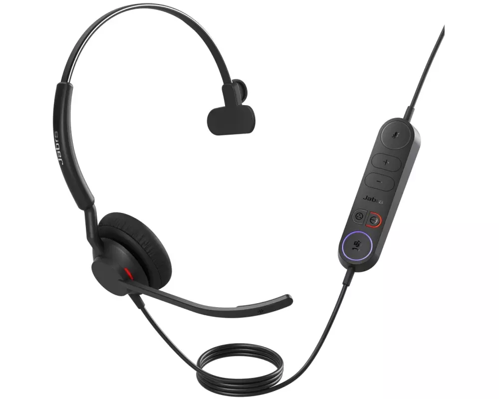 Jabra Headset Engage 40 MS Mono USB-A, mit Inline Link