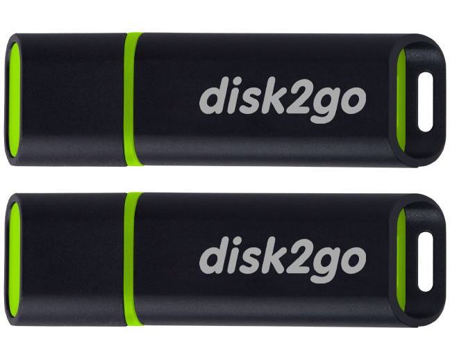 DISK2GO USB-Stick passion 2.0 16GB 30006572 USB 2.0 double pack