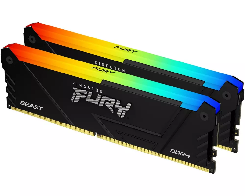 Kingston DDR4-RAM Fury Beast RGB 3200 MHz 2x 8 GB