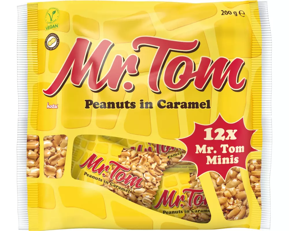 Hosta Italia Riegel Mr. Tom Erdnussminis 200 g