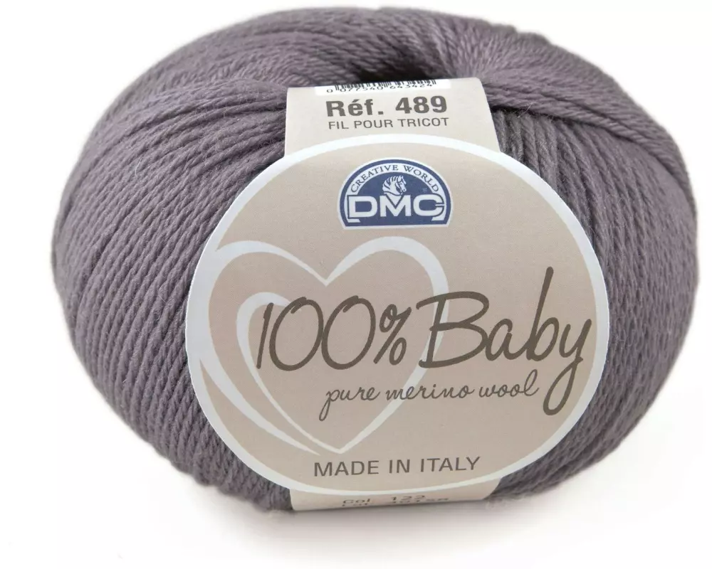 DMC Wolle 100% Baby 3 Grau