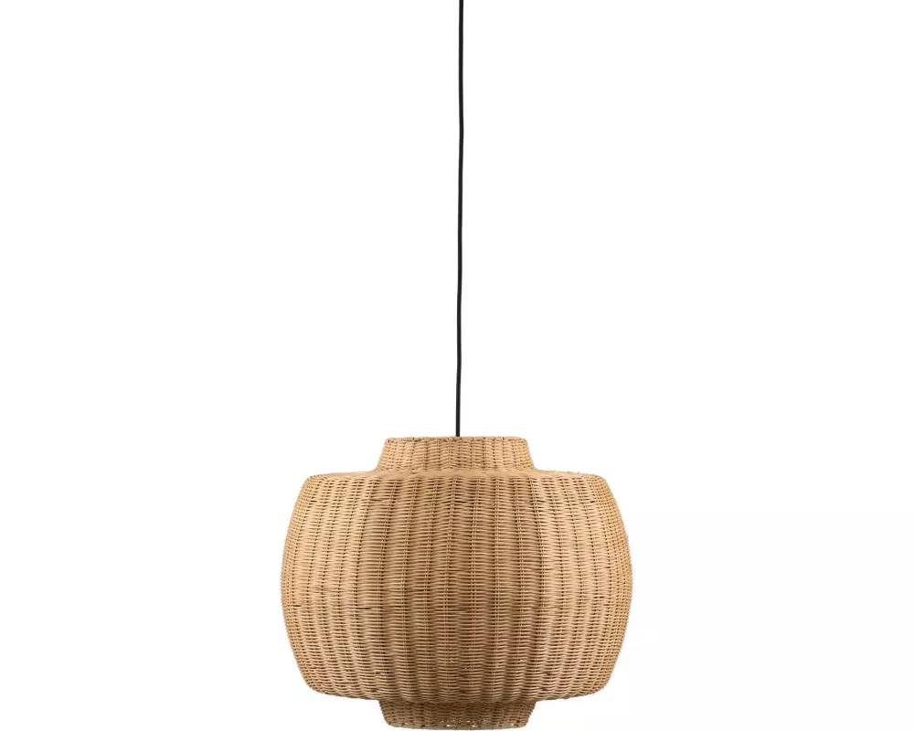 Villa Collection Pendelleuchte Vilna Ø 50 cm, E27, 40W, Braun
