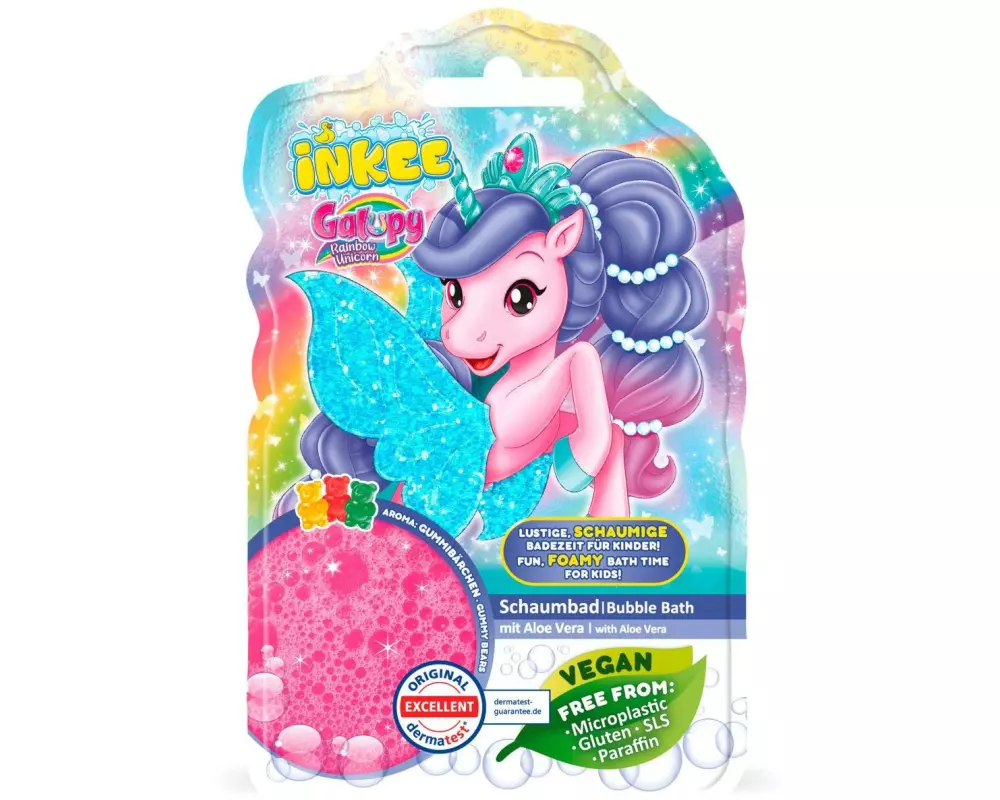 Craze Badespass Inkee Bubble Bath Liquid Galupy Unicorn