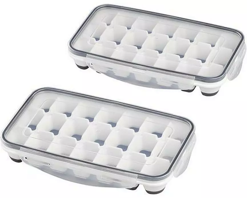 APS Eiswürfelform mit Deckel 36103 2er Set