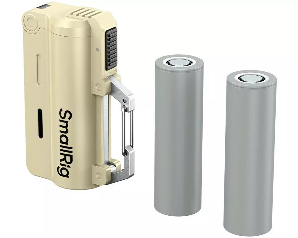Smallrig Ladegerät Akku- und Ladegerät-Set 6089 10000 mAh, Braun