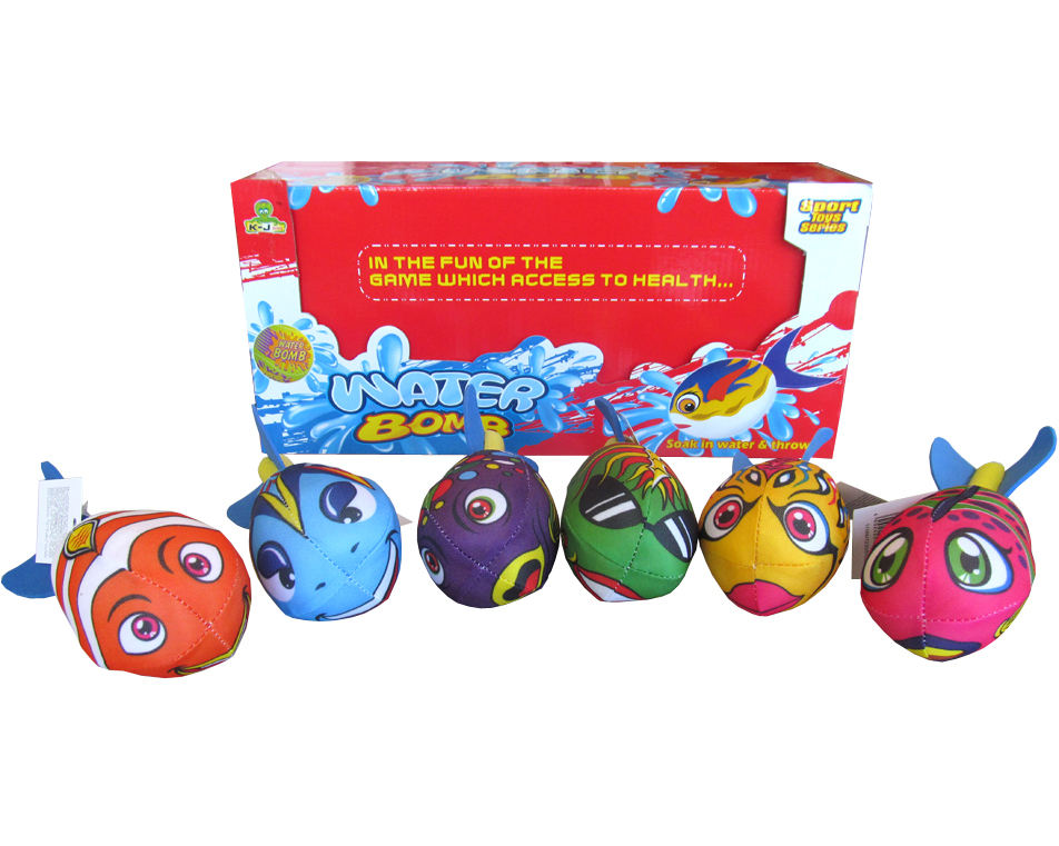 ROOST Wasserbombe Soft 16x7cm 78816 6 Farben ass.