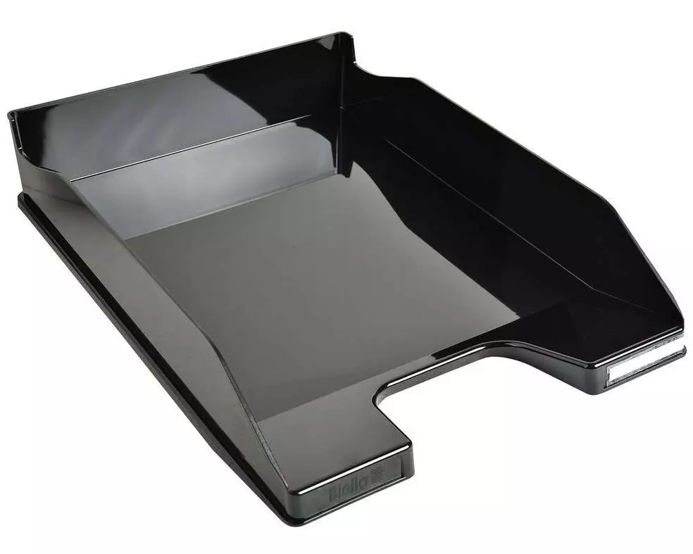 Biella Ablagekorb COMBO-MIDI Schwarz glänzend, 1 Stück